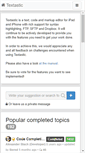 Mobile Screenshot of feedback.textasticapp.com